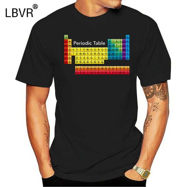 men's t-shirts 2021 fashion men t shirt periodic table color coded 100% cotton, White;black
men's t-shirts 2021 fashion men t shirt periodic table color coded 100% cotton, White;black