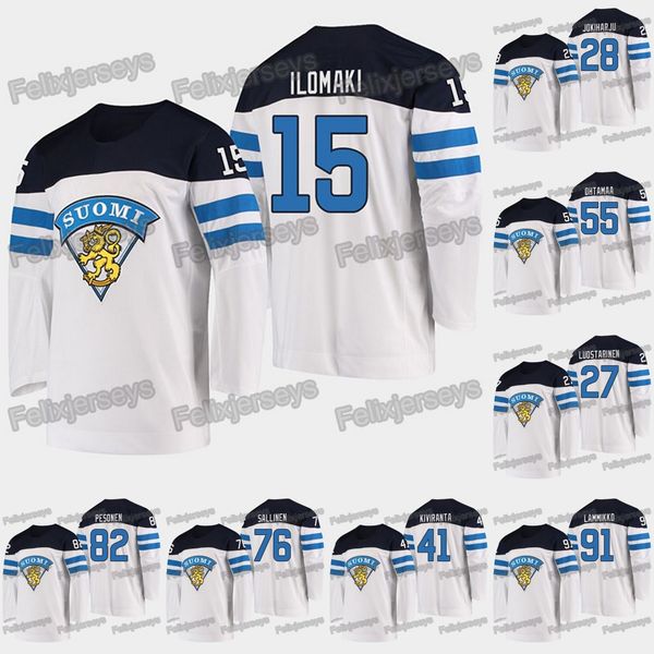 15 Arttu Ilomaki 2019 IIHF World Championship Oliwer Kaski Henri Jokiharju Atte Ohtamaa Harri Pesonen Jere Sallinen Eetu Luostarinen Jersey
15 Arttu Ilomaki 2019 IIHF World Championship Oliwer Kaski Henri Jokiharju Atte Ohtamaa Harri Pesonen Jere Sallinen Eetu Luostarinen Jersey