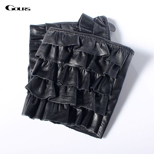 fashion-spring women' genuine leather gloves driving unlined black fashion goatskin fingerless gloves new arrival gsl062, Blue;gray
fashion-spring women' genuine leather gloves driving unlined black fashion goatskin fingerless gloves new arrival gsl062, Blue;gray