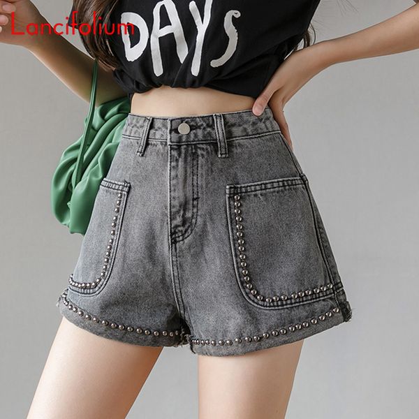 black jeans shorts women summer korean beading rivet high waisted deinm shorts jeans ladies short pants casual mom, White;black
black jeans shorts women summer korean beading rivet high waisted deinm shorts jeans ladies short pants casual mom, White;black
