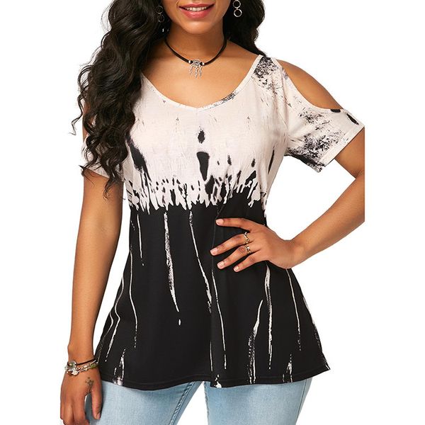 women casual t-shirts womens summer designer printed fashion tees women brand strapless loose short sleeve t shirts sale, White
women casual t-shirts womens summer designer printed fashion tees women brand strapless loose short sleeve t shirts sale, White