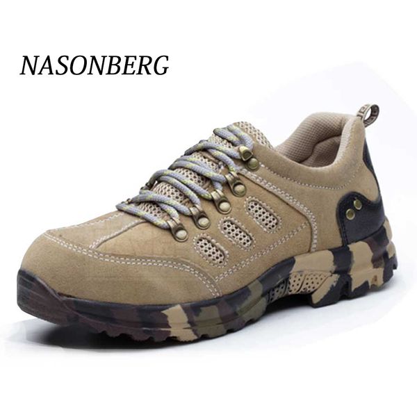 nasonberg puncture proof safety shoes work boots construction men's outdoor steel toe cap shoes men, Black
nasonberg puncture proof safety shoes work boots construction men's outdoor steel toe cap shoes men, Black