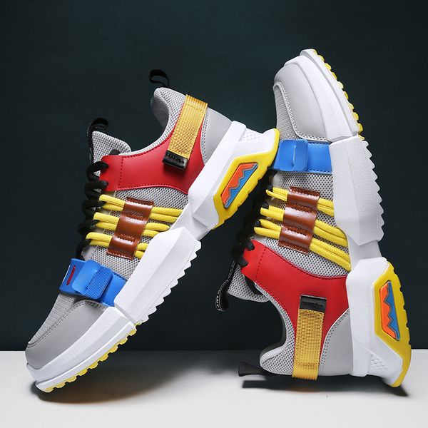 zhengou 2018 new breathable mesh summer men casual slip on male fashion walking footwear lace up couples shoes, Black
zhengou 2018 new breathable mesh summer men casual slip on male fashion walking footwear lace up couples shoes, Black
