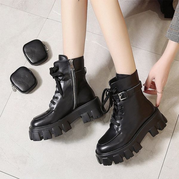 women's pocket boot lace up ladies ankle boots female combat runway buckle strap ankle boot woman platform shoes fashion, Black
women's pocket boot lace up ladies ankle boots female combat runway buckle strap ankle boot woman platform shoes fashion, Black