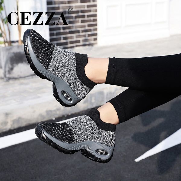cezza 2019 spring women sneakers shoes ladies slip on platform sneakers for women black mesh sock creepers shoes
cezza 2019 spring women sneakers shoes ladies slip on platform sneakers for women black mesh sock creepers shoes