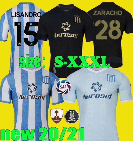 size s - 3xl 2020 2021 racing club soccer jerseys racing fertoli churry rojas barbona cvitanich 20 21 home away 3rd football shirt, Black;yellow
size s - 3xl 2020 2021 racing club soccer jerseys racing fertoli churry rojas barbona cvitanich 20 21 home away 3rd football shirt, Black;yellow