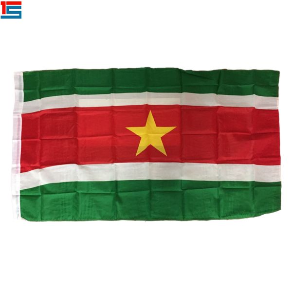 digital printing suriname flag 90 x 150 cm polyester national country flag banner with two grommets 
digital printing suriname flag 90 x 150 cm polyester national country flag banner with two grommets