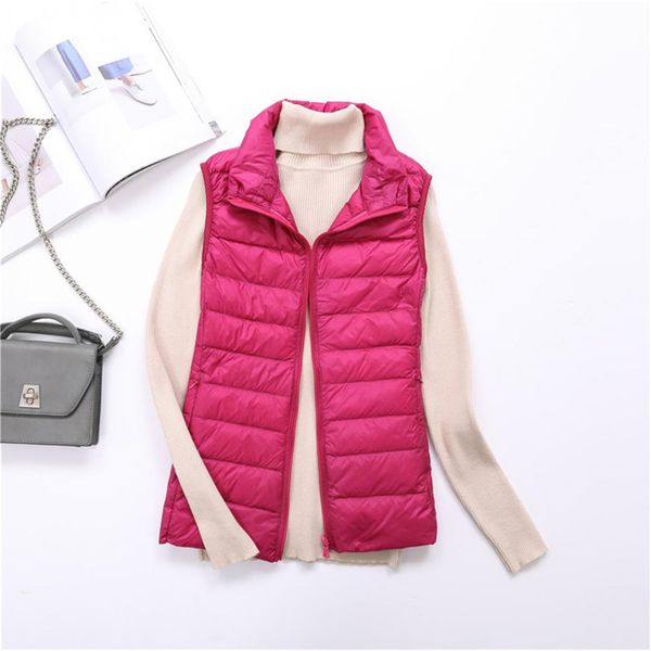 cross border 2019 women's thin down vest tank women's dress lightweight down coat plus-sized wholesale, Black;white
cross border 2019 women's thin down vest tank women's dress lightweight down coat plus-sized wholesale, Black;white