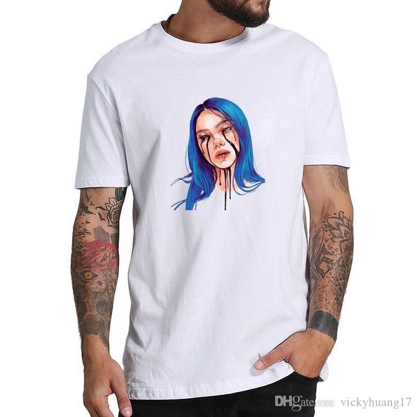 2019 новые hot sale хип-хоп billie eilish 100% хлопок высокого качества мужчины tshirt цветок печати o-образным вырезом с коротким рукавом р, White;black
2019 новые hot sale хип-хоп billie eilish 100% хлопок высокого качества мужчины tshirt цветок печати o-образным вырезом с коротким рукавом р, White;black
