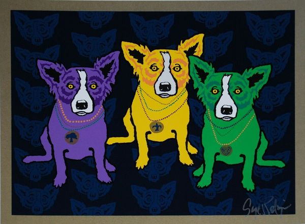 george rodrigue blue dog mardi gras dogs home decor handpainted &hd print oil painting on canvas wall art pictures 200113
george rodrigue blue dog mardi gras dogs home decor handpainted &hd print oil painting on canvas wall art pictures 200113