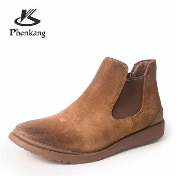100% genuine leather cow suede winter men boots ankle boots men shoes elastic band handmade oxford shoes for grey, Black
100% genuine leather cow suede winter men boots ankle boots men shoes elastic band handmade oxford shoes for grey, Black