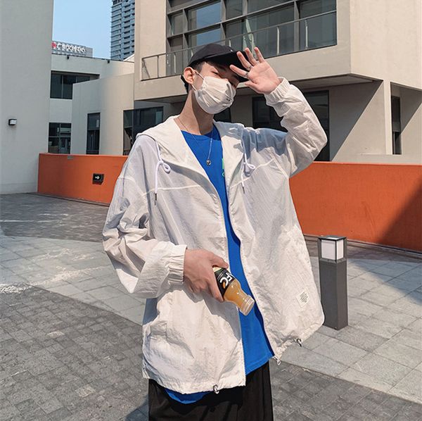 mens designer sun protect jacket summer casual thin zipper fly plus size jacket fashion males clothes, Black;brown
mens designer sun protect jacket summer casual thin zipper fly plus size jacket fashion males clothes, Black;brown