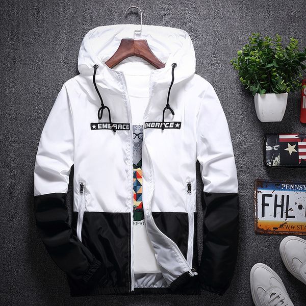 men's jackets 2021 spring bomber hooded jacket men casual slim trench coat sports zipper thin brand clothing, Black;brown
men's jackets 2021 spring bomber hooded jacket men casual slim trench coat sports zipper thin brand clothing, Black;brown