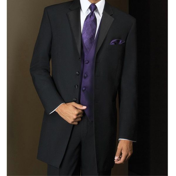 tpsaade 2020 custom three black long business men's suit groom wedding dress single breasted (jacket+pants+vest, White;black
tpsaade 2020 custom three black long business men's suit groom wedding dress single breasted (jacket+pants+vest, White;black