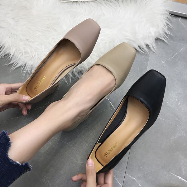 2019 high single woman season mary jane grandma asakuchi shoes square coarse with work shoe, Black
2019 high single woman season mary jane grandma asakuchi shoes square coarse with work shoe, Black