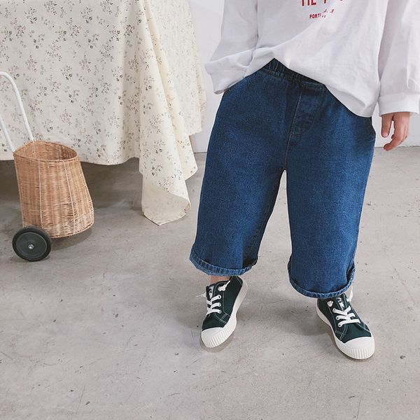 new spring 2019 toddlers children denim trousers casual loose baby boys girls jeans kids clothes fashion pants, Blue
new spring 2019 toddlers children denim trousers casual loose baby boys girls jeans kids clothes fashion pants, Blue