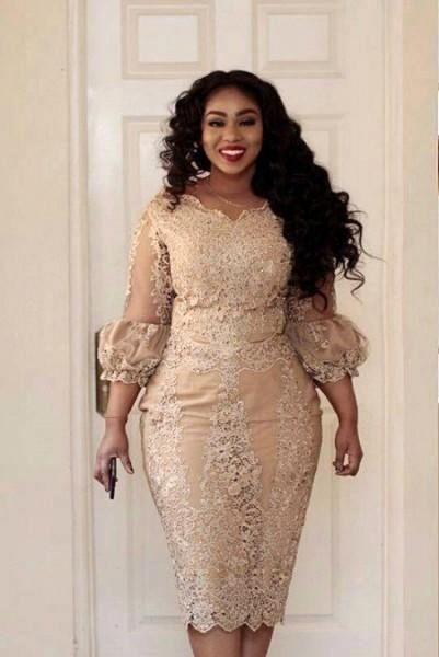 custom made african champagne mother of the dresses jewel neck applique illusion 3 4 sleeve long sleeve evening gowns mermaid prom dress, Black;red
custom made african champagne mother of the dresses jewel neck applique illusion 3 4 sleeve long sleeve evening gowns mermaid prom dress, Black;red