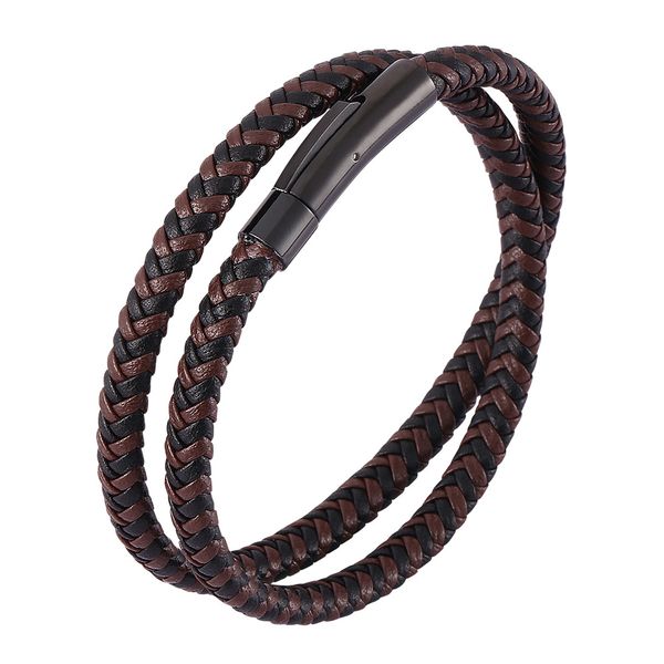 men's leather bracelet black brown hand-made braided bracelets bangles stainless steel 16.5mm/18.5mm/20.5mm, Golden;silver
men's leather bracelet black brown hand-made braided bracelets bangles stainless steel 16.5mm/18.5mm/20.5mm, Golden;silver