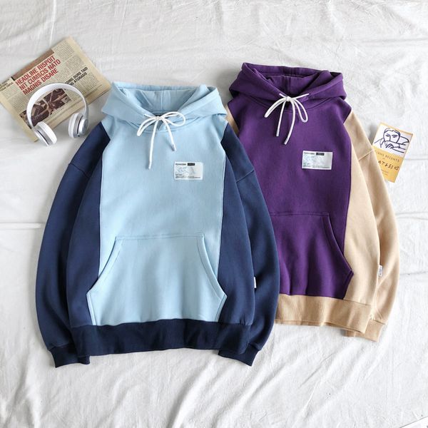 autumn new hoodie men's fashion contrast color casual hooded sweatshirt man streetwear wild hip hop loose hoodies men m-2xl, Black
autumn new hoodie men's fashion contrast color casual hooded sweatshirt man streetwear wild hip hop loose hoodies men m-2xl, Black