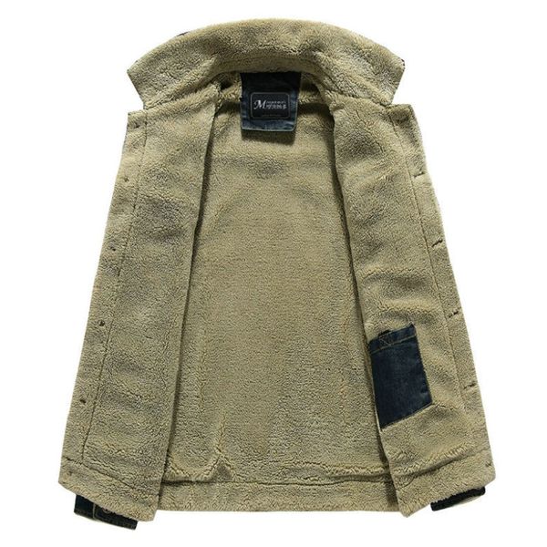 brand mens embroidery denim jacket winter warm uniform jeans jacket men's large size wool lining thicken denim, Black;brown
brand mens embroidery denim jacket winter warm uniform jeans jacket men's large size wool lining thicken denim, Black;brown