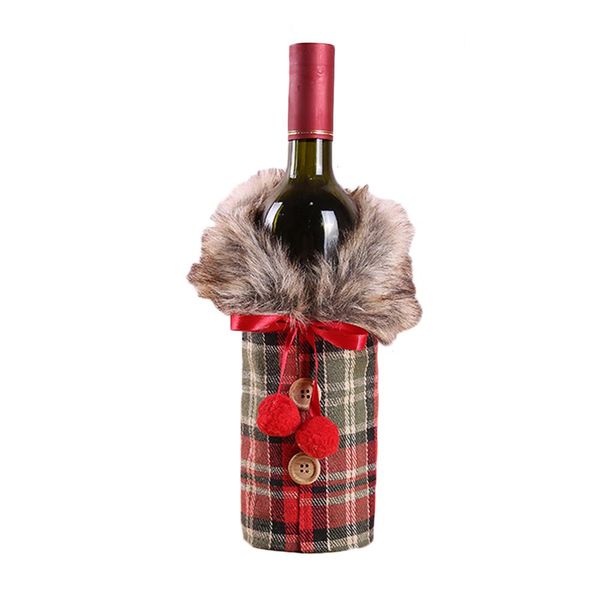 christmas decoration redwine bottle bowknot buttons cover gift bottle clothes xmas decor restaurant decoration
christmas decoration redwine bottle bowknot buttons cover gift bottle clothes xmas decor restaurant decoration