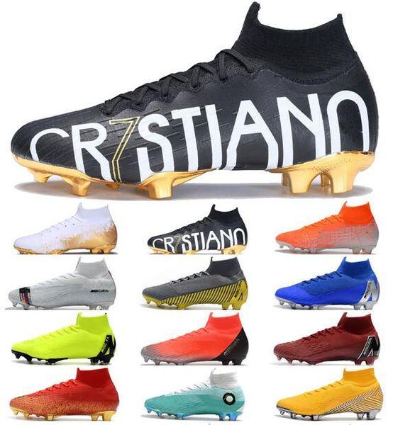 2019 Мужчины Mercurial Superfly VI 360 Elite FG Футбольные бутсы Дети Мальчик в девочке CR7 Neymar FG Фут
2019 Мужчины Mercurial Superfly VI 360 Elite FG Футбольные бутсы Дети Мальчик в девочке CR7 Neymar FG Фут