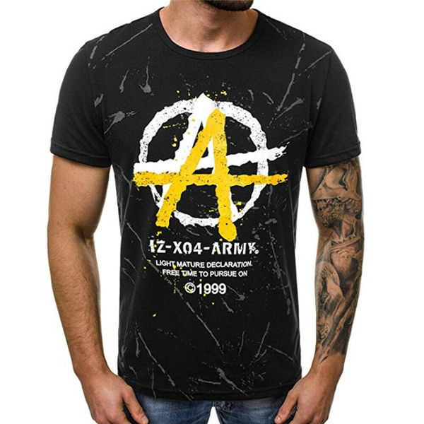 mens t shirt slim fit casual summer hip-hop clothes bodybuilding muscle tee, White;black
mens t shirt slim fit casual summer hip-hop clothes bodybuilding muscle tee, White;black