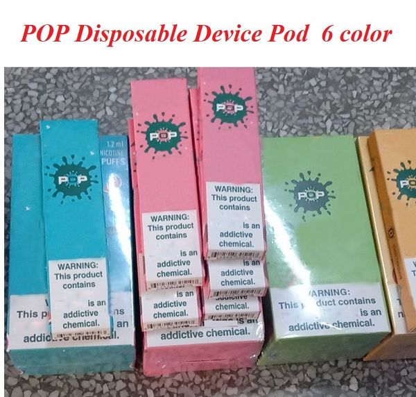 POP Одноразовых стручки 1,2 мл Vape Pen E-сигарета Starter Kit 280mAh Батарея 400 Puff Пустых картриджей Устройство Pod Box Упаковки VS Слоеный Бара
POP Одноразовых стручки 1,2 мл Vape Pen E-сигарета Starter Kit 280mAh Батарея 400 Puff Пустых картриджей Устройство Pod Box Упаковки VS Слоеный Бара