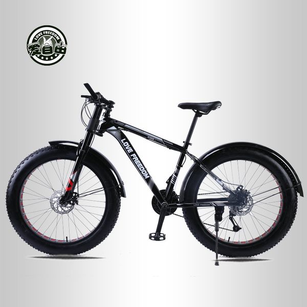 love om 7/21/24/27 speed mountain bike aluminum frame fat bike 26 inch * 4.0 tiresnow bicycle delivery
love om 7/21/24/27 speed mountain bike aluminum frame fat bike 26 inch * 4.0 tiresnow bicycle delivery