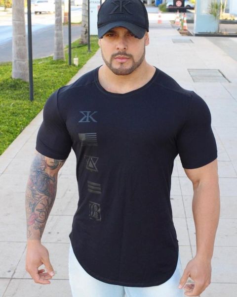 2020new running brand clothing sports fitness t shirt bodybuilding muscle male short sleeve t shirt slim cotton men sports t-shi, Black;blue
2020new running brand clothing sports fitness t shirt bodybuilding muscle male short sleeve t shirt slim cotton men sports t-shi, Black;blue