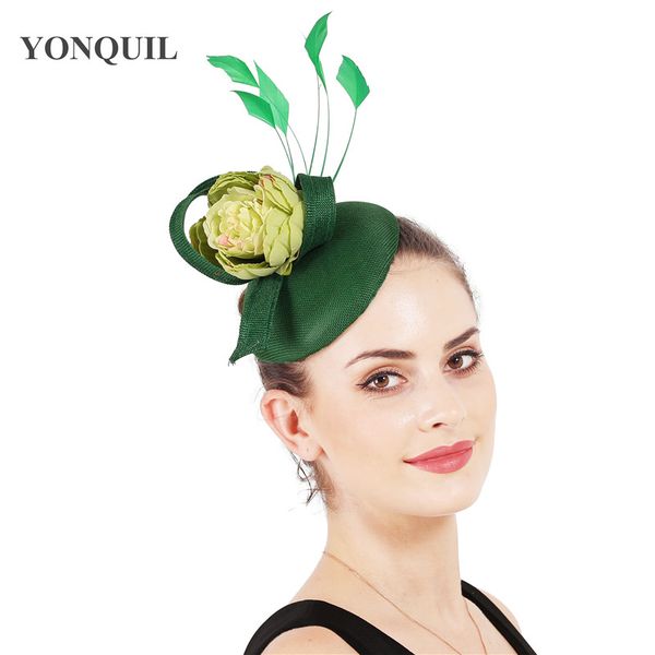 imitation green fascinator with flower accessories women elegant ladies hair accessories with headbands female headwear chic hat
imitation green fascinator with flower accessories women elegant ladies hair accessories with headbands female headwear chic hat