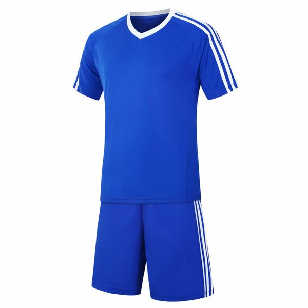 men blank double-sided football team uniforms kits sports clothes tracksuits personality customized football sets with shorts b37-06, Blue;black
men blank double-sided football team uniforms kits sports clothes tracksuits personality customized football sets with shorts b37-06, Blue;black