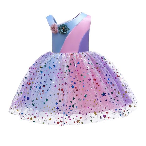 girls dress kids dresses for girls sequins rainbow pattern sleeveless wedding party elegant princess dress children clothing, Red;yellow
girls dress kids dresses for girls sequins rainbow pattern sleeveless wedding party elegant princess dress children clothing, Red;yellow
