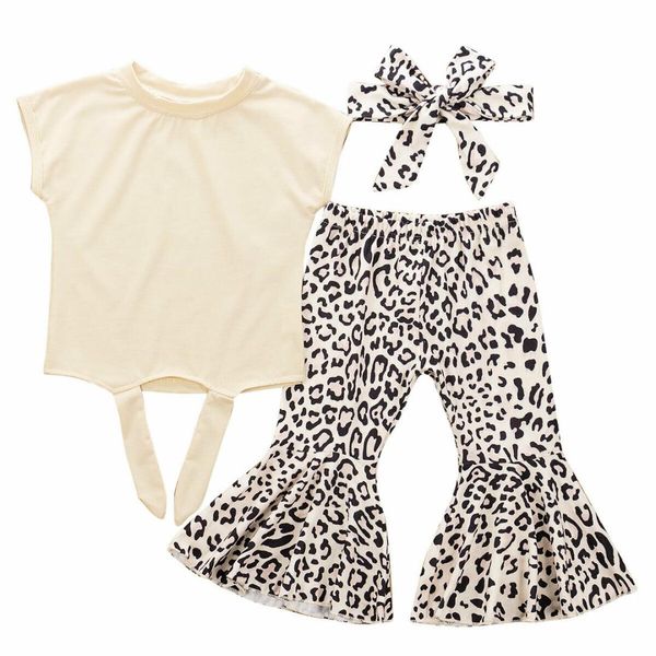 3pcs toddler baby kids girl clothes set cotton shirt +leopard long pants+headband outfits sets, White
3pcs toddler baby kids girl clothes set cotton shirt +leopard long pants+headband outfits sets, White