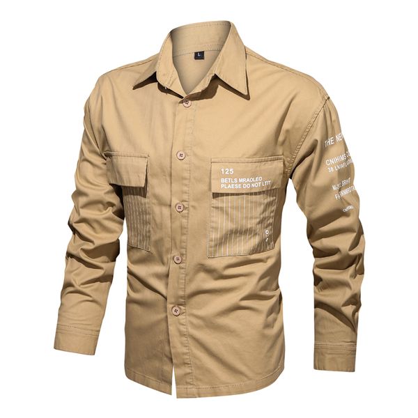 2020 new spring 100% cotton mens shirts fashion multi-pocket mens shirt solid color long-sleeved army shirt for men, White;black
2020 new spring 100% cotton mens shirts fashion multi-pocket mens shirt solid color long-sleeved army shirt for men, White;black