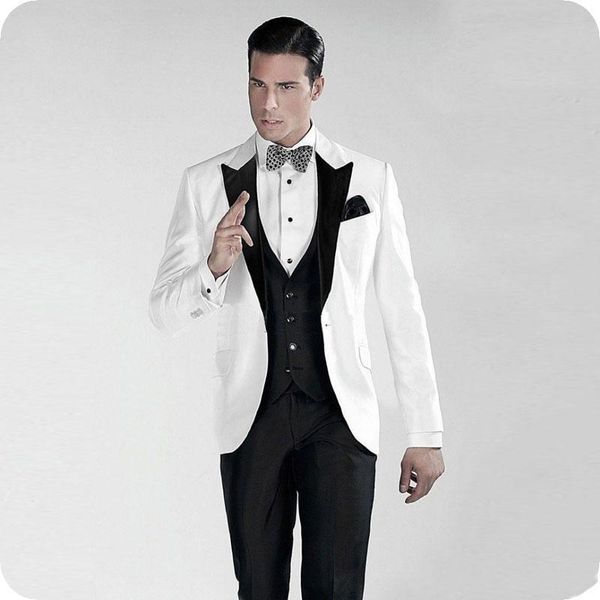 новые one button groomsmen пик отворот свадьба жених смокинги мужские костюмы свадьба / выпускной / ужин лучший человек блейзер (куртка + га, Black;gray
новые one button groomsmen пик отворот свадьба жених смокинги мужские костюмы свадьба / выпускной / ужин лучший человек блейзер (куртка + га, Black;gray