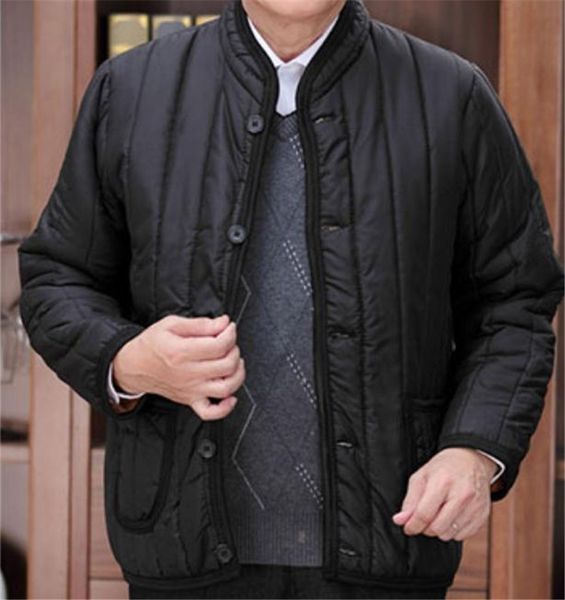 middle-aged and old men's vertical collar and velvet cotton jacket coats european american fashion men's leisure comfortable, Black
middle-aged and old men's vertical collar and velvet cotton jacket coats european american fashion men's leisure comfortable, Black