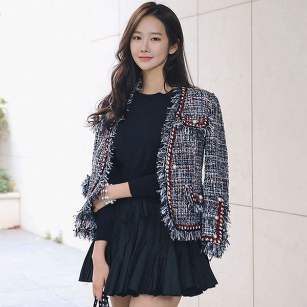 jacket women tweed jackets ladies autumn winter coats women coats and jackets streetwear plus size, Black;brown
jacket women tweed jackets ladies autumn winter coats women coats and jackets streetwear plus size, Black;brown