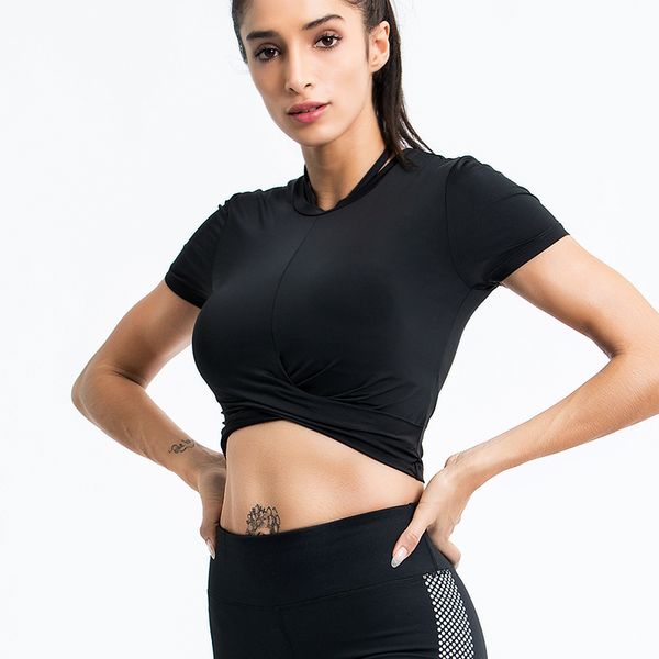 women crop gym yoga shirts short sleeve workout running sport t-shirts high elasticity breathable fitness sportsw, White;red
women crop gym yoga shirts short sleeve workout running sport t-shirts high elasticity breathable fitness sportsw, White;red