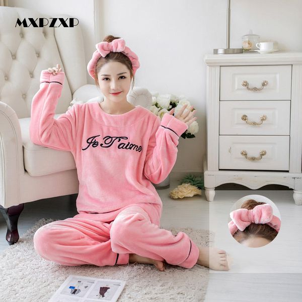 pajamas sets for women autumn winter long sleeve flannel thick warm home clothes letter printing homewear suit female sleepwear, Blue;gray
pajamas sets for women autumn winter long sleeve flannel thick warm home clothes letter printing homewear suit female sleepwear, Blue;gray