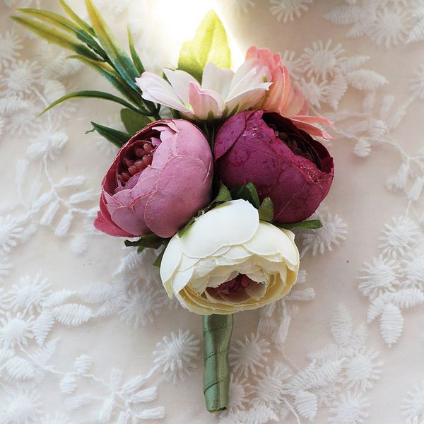 handcrafted wrist corsage bracelet artificial silk rose flowers wedding hand flower bouquet for bride event supplies
handcrafted wrist corsage bracelet artificial silk rose flowers wedding hand flower bouquet for bride event supplies