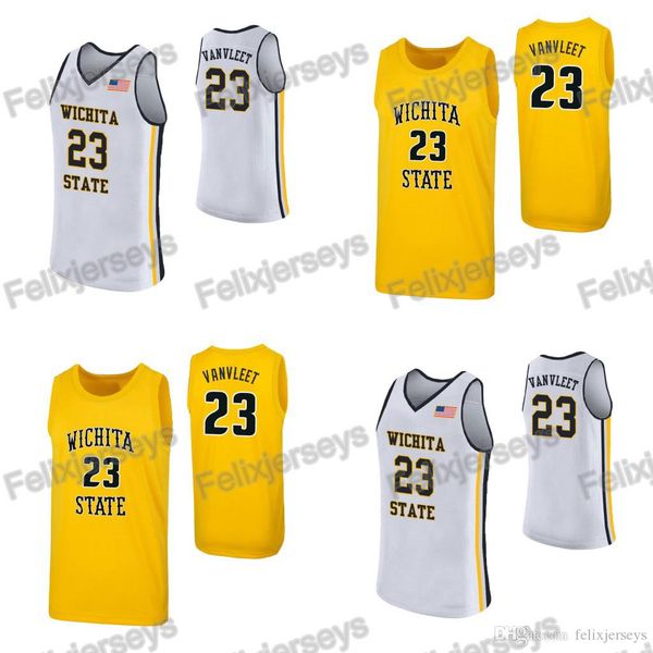 23 Fred Vanvleet Wichita State Shockers College Basketball Jersey Fred Vanvleet White Yellow Basketball Jerseys Free Shipping
23 Fred Vanvleet Wichita State Shockers College Basketball Jersey Fred Vanvleet White Yellow Basketball Jerseys Free Shipping