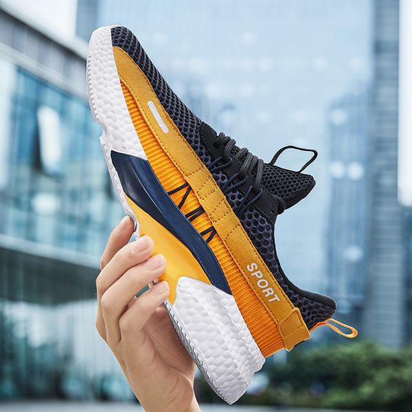 2020 summer men shoes lace-up mesh men running shoes lightweight comfortable breathable walking sneakers outdoor sport
2020 summer men shoes lace-up mesh men running shoes lightweight comfortable breathable walking sneakers outdoor sport