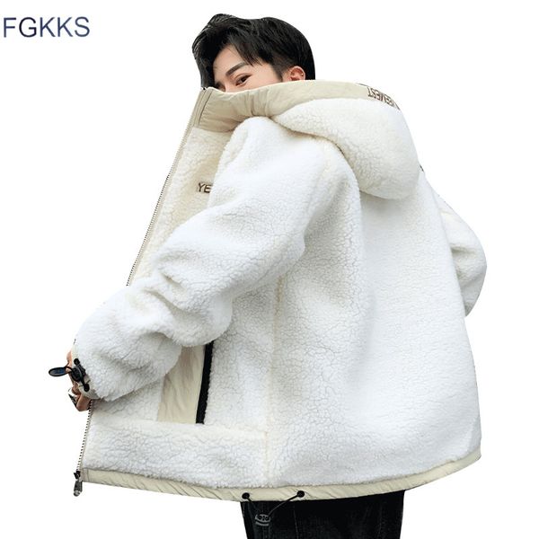 fgkks winter brand men hooded parkas male zipper printing pocket overcoat men's street fashion parka coats clothing, Black
fgkks winter brand men hooded parkas male zipper printing pocket overcoat men's street fashion parka coats clothing, Black