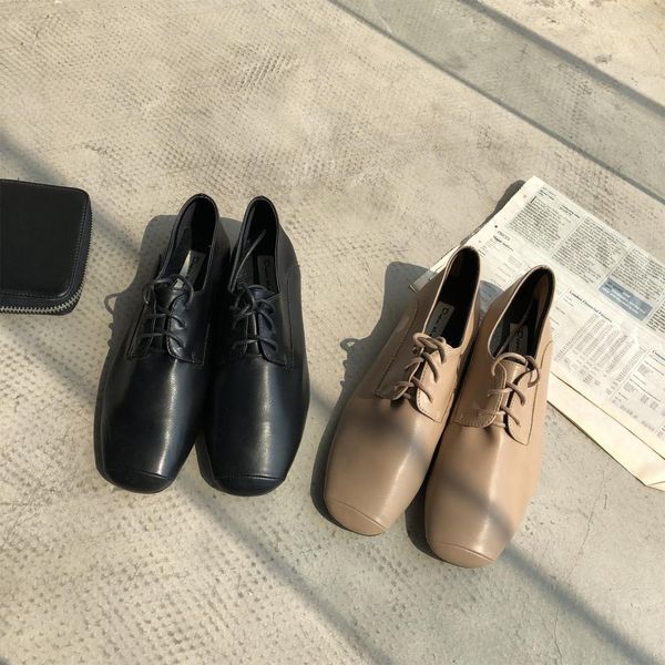 casual woman shoe shallow mouth square toe women shoes 2019 soft oxfords women's british style modis female footwear new, Black
casual woman shoe shallow mouth square toe women shoes 2019 soft oxfords women's british style modis female footwear new, Black