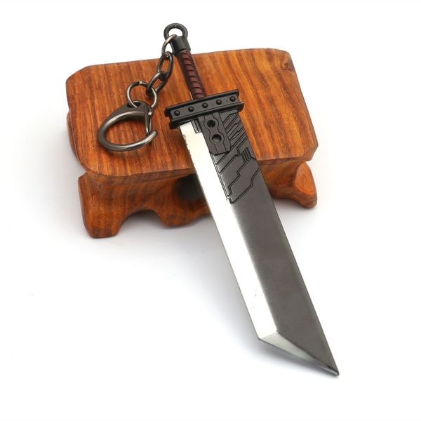 cloud strife buster sword keychain men final fantasy 7 remake zack fair key ring pendant metal game cosplay llaveros, Silver
cloud strife buster sword keychain men final fantasy 7 remake zack fair key ring pendant metal game cosplay llaveros, Silver