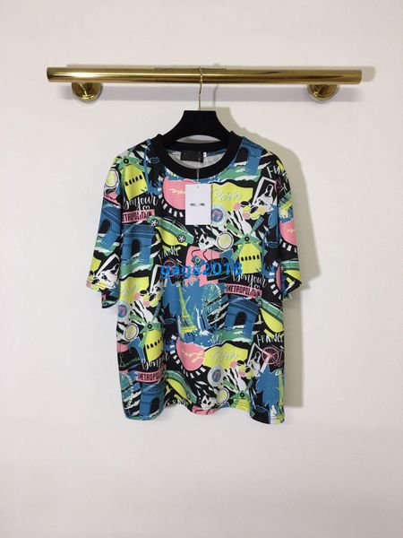 high end женщины девушки футболка лоскутное геометрическое письмо мотив круглый вырез с коротким рукавом блузка рубашка тройник модный дизай, White
high end женщины девушки футболка лоскутное геометрическое письмо мотив круглый вырез с коротким рукавом блузка рубашка тройник модный дизай, White