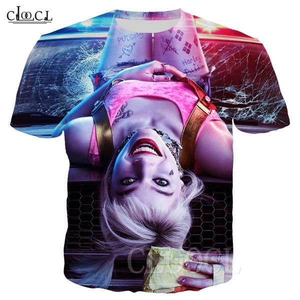 new style harley quinn clown t-shirt casual pullover 3d print birds of prey summer short sleeves plus size t shirts men women tee shirt
new style harley quinn clown t-shirt casual pullover 3d print birds of prey summer short sleeves plus size t shirts men women tee shirt