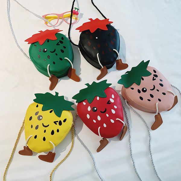2020 shoulder bags kids children girls cute cartoon strawberry mini messenger bags all-match key coin purse princess handbags, Yellow
2020 shoulder bags kids children girls cute cartoon strawberry mini messenger bags all-match key coin purse princess handbags, Yellow