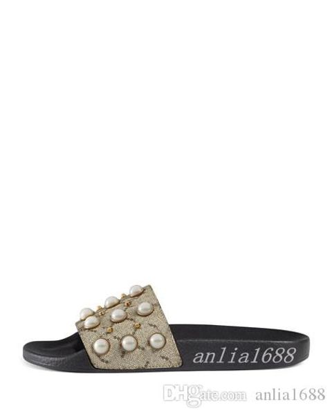 new arrival 2018 mens and womens fashion slide sandals with pearl effect and gold-toned studs outdoor beach causal flat slippers, Black
new arrival 2018 mens and womens fashion slide sandals with pearl effect and gold-toned studs outdoor beach causal flat slippers, Black